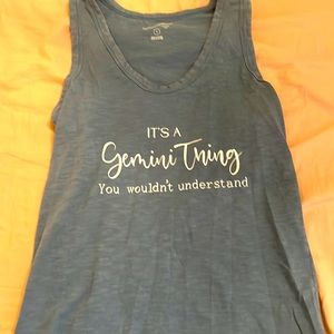 Gemini funny tank🩶🩵